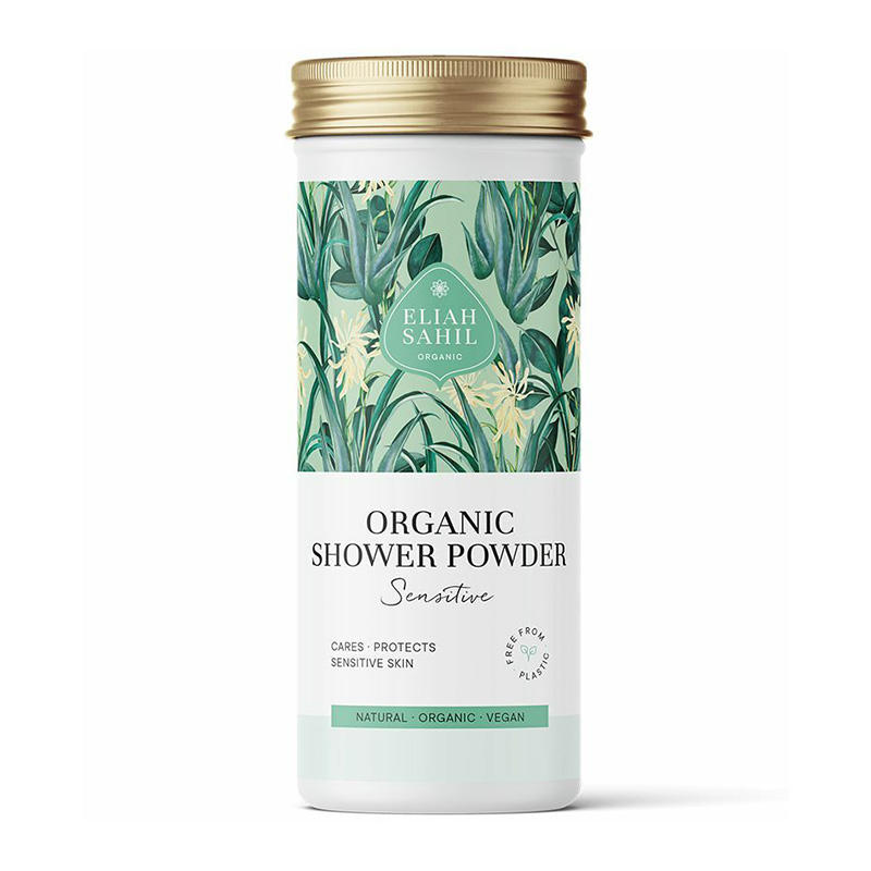 Gel de dus pudra Sensitive bio (90 grame), Eliah Sahil