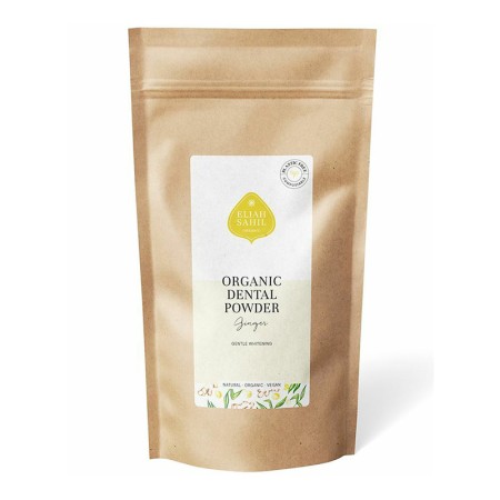 Pudra cu ghimbir pentru curatarea si albirea dintilor bio refill (200 grame), Eliah Sahil