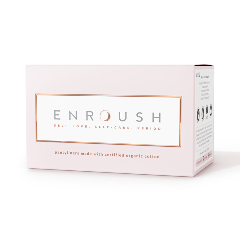 Absorbante zilnice bumbac organic (24 bucati), Enroush