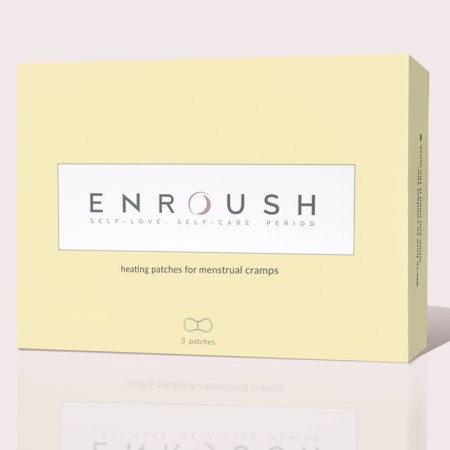 Plasturi menstruali termici (3 bucati), Enroush
