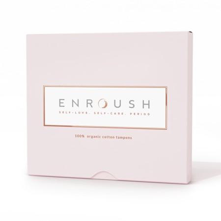 Tampoane bumbac organic Mini (16 bucati), Enroush