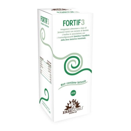 FORTIF 3 – Probiotice + Prebiotice pentru copii 3+ ani (30 capsule), Erbenobili
