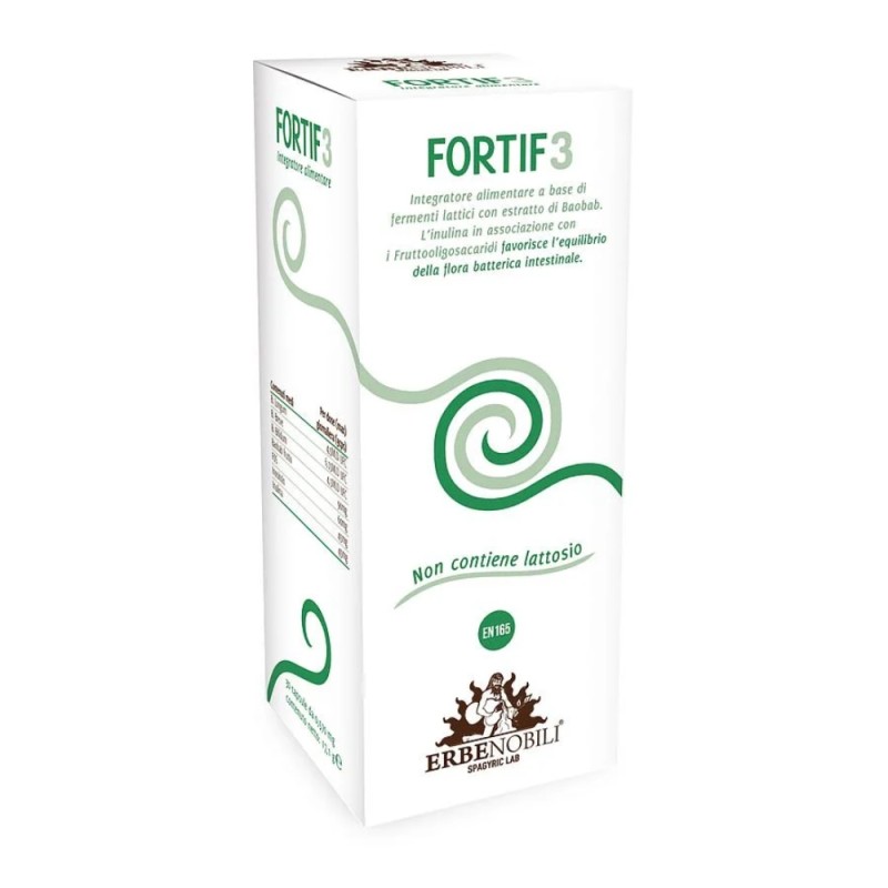 FORTIF 3 – Probiotice + Prebiotice pentru copii 3+ ani (30 capsule), Erbenobili