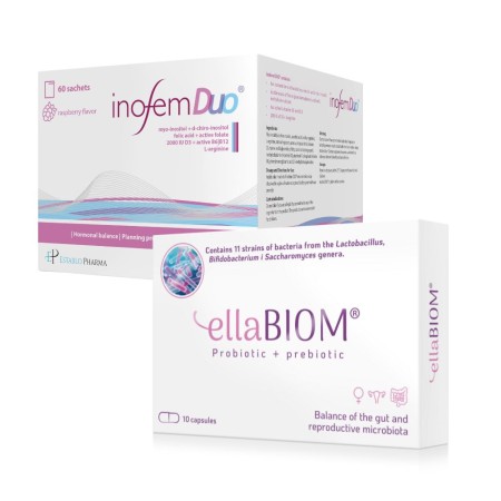 Pachet Sanatate Feminina (Inofem Duo, Ellabiom), Establo Pharma