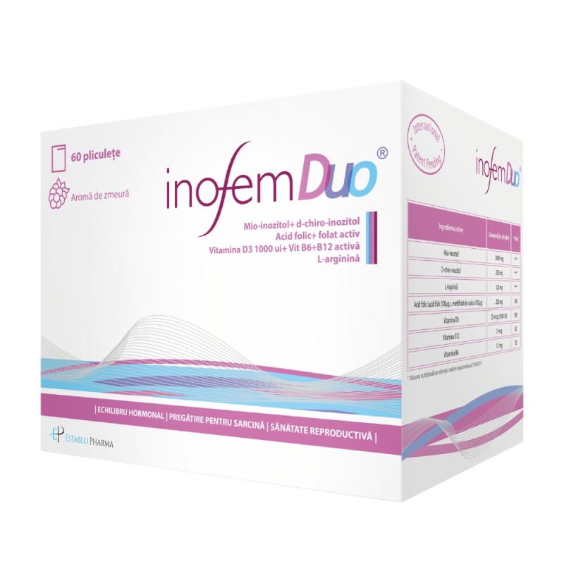 Inofem Duo (60 pliculeţe), Establo Pharma