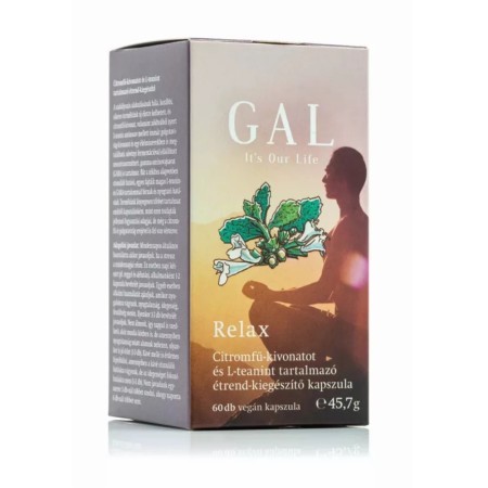 GAL Relax cu extract de roiniță și L-teanină (60 de capsule), GAL