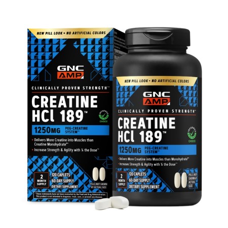Creatina hidroclorid cu administrare si absorbtie rapida (120 Tb), GNC Live Well