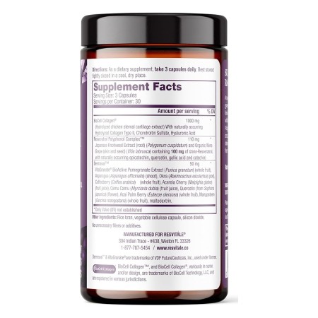 Resvitale Ultra Collagen Enhance, Colagen, 90 Cps