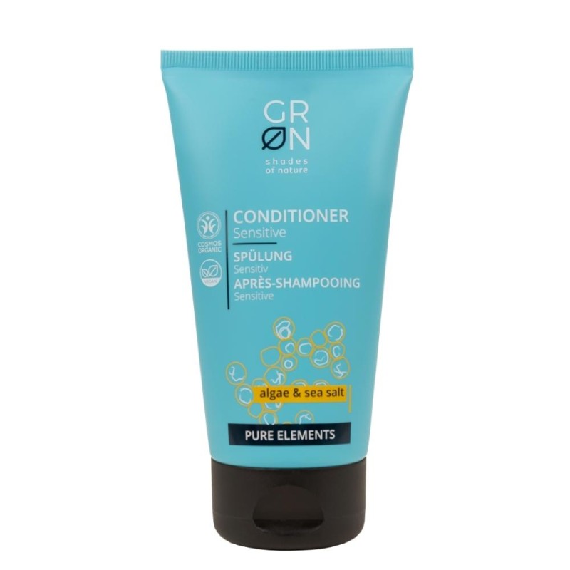 Balsam sensitive Bio Organic Pure Elements cu sare de mare si alge (150ml), GRN Shades of Nature