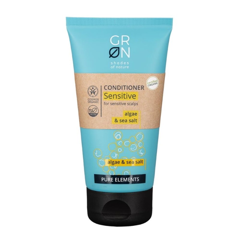 Balsam sensitive Bio Organic Pure Elements cu sare de mare si alge (150ml), GRN Shades of Nature