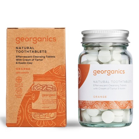 Pasta de dinti tablete Orange (120 buc), Georganics
