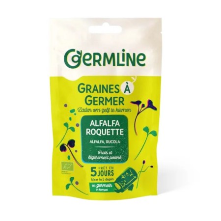 Mix alfalfa si rucola pentru germinat eco (150 grame), Germline