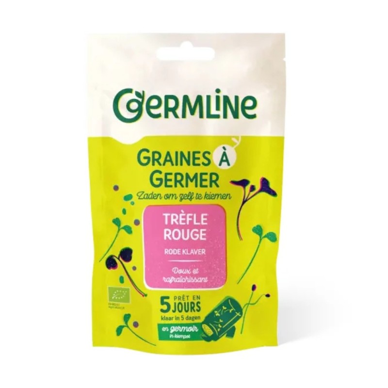 Seminte de trifoi rosu pentru germinat eco (150 grame), Germline