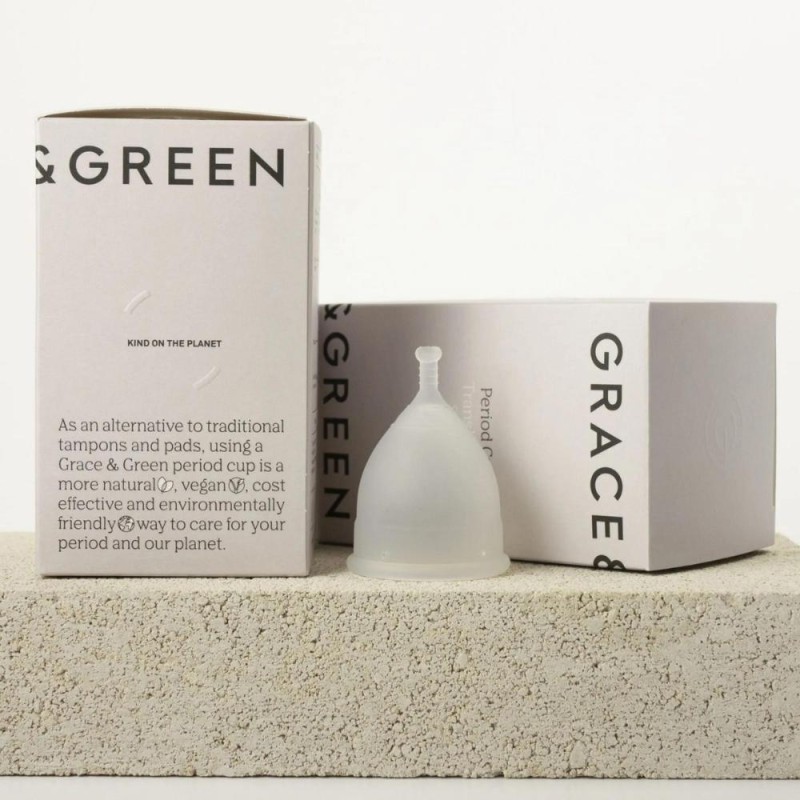 Cupa menstruala marime B translucida, Grace and Green