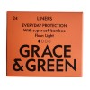 Panty liners (24 buc) din bambus organic, Grace and Green