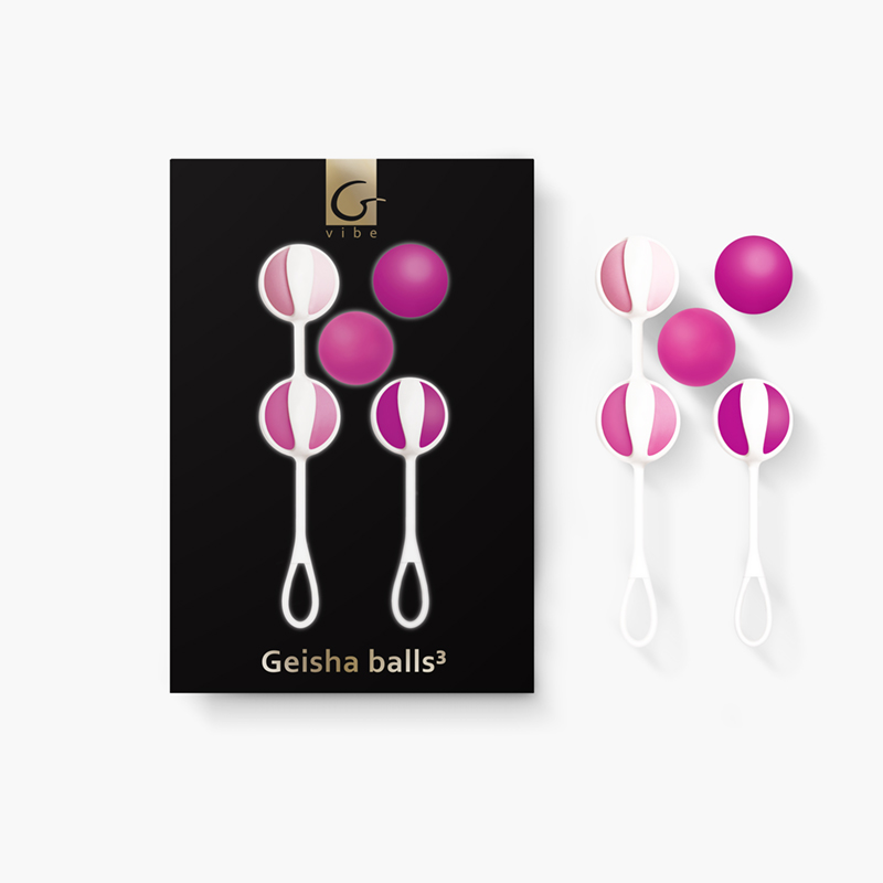 Bile vaginale muschi Kegel Geisha Balls, Gvibe