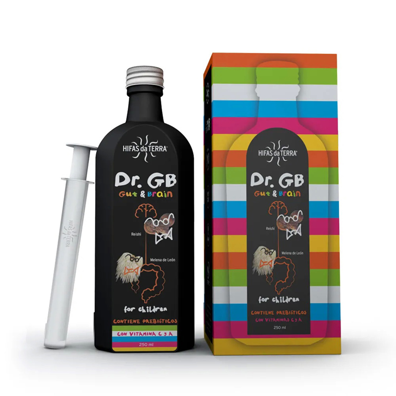Dr. GB Sirop copii pentru echilibrul intestinal si psihoemotional (250 ml), Hifas da Terra Spania