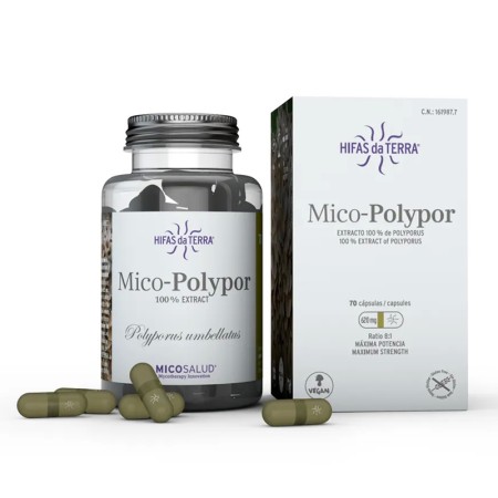 Mico-Polypor sistem uro-genital, drenor limfatic (70 capsule), Hifas da Terra Spania