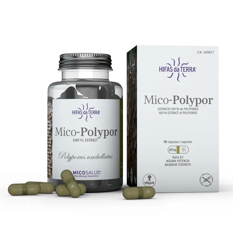 Mico-Polypor sistem uro-genital, drenor limfatic (70 capsule), Hifas da Terra Spania