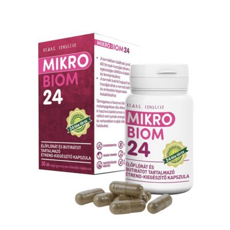 MikroBiom24 - supliment alimentar, capsule cu flora vie (30 capsule), Hymato