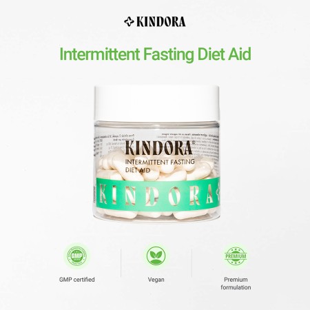 Intermittent Fasting Diet Aid, Kindora (60 capsule)