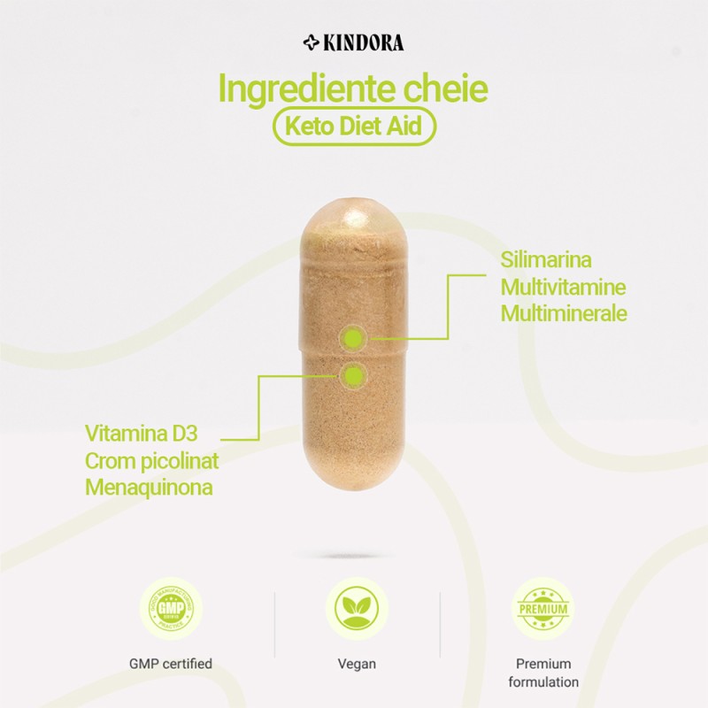 Keto Diet Aid, Kindora (60 capsule)