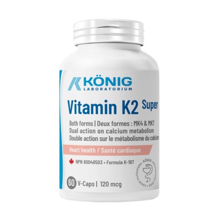 Super Vitamina K2 120 mcg (60 capsule), Konig Laboratorium
