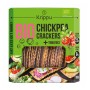 Crackers din naut cu rosii, BIO, vegan (80 grame), Krippu