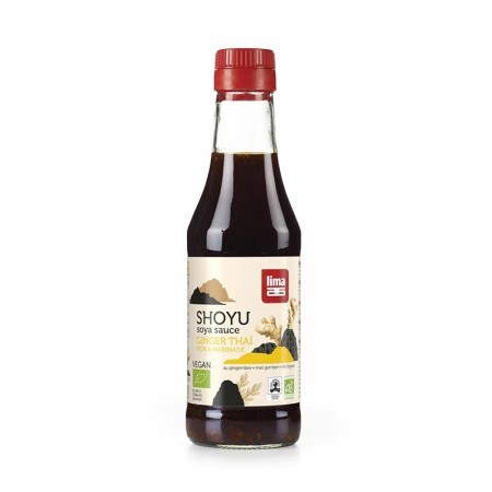 Sos de soia Shoyu Ginger Thai eco (250 ml), Lima