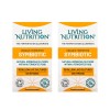 Duo Pack Organic Fermented SYMBIOTIC, pre+probiotice, 30 mld CFU (2 x 60 capsule), Living Nutrition