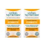 Duo Pack Organic Fermented SYMBIOTIC, pre+probiotice, 30 mld CFU (2 x 60 capsule), Living Nutrition