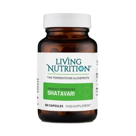 Organic Fermented Shatavari (60 capsule), Living Nutrition