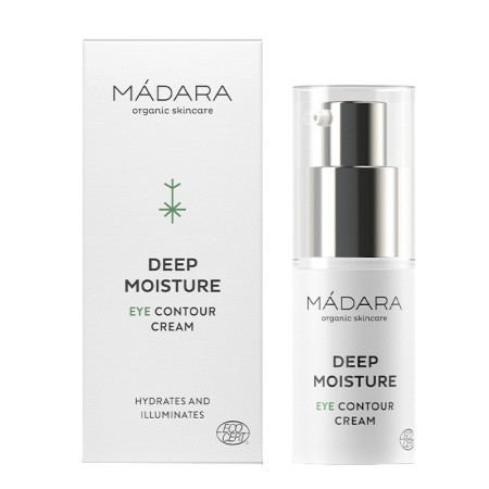Deep Moisture Crema contur ochi pentru toate tipurile de ten (15 ml), Madara