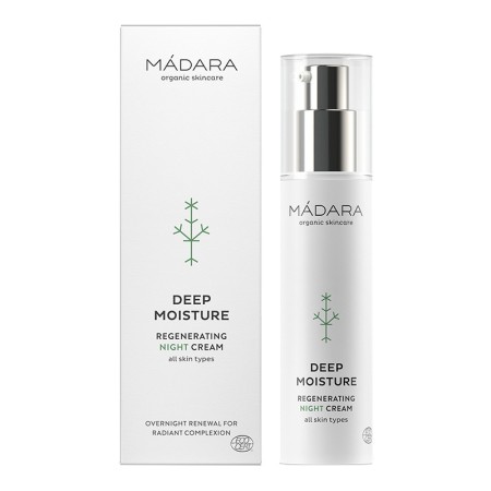 Deep Moisture Crema de noapte regeneranta pentru toate tipurile de ten (50 ml), Madara