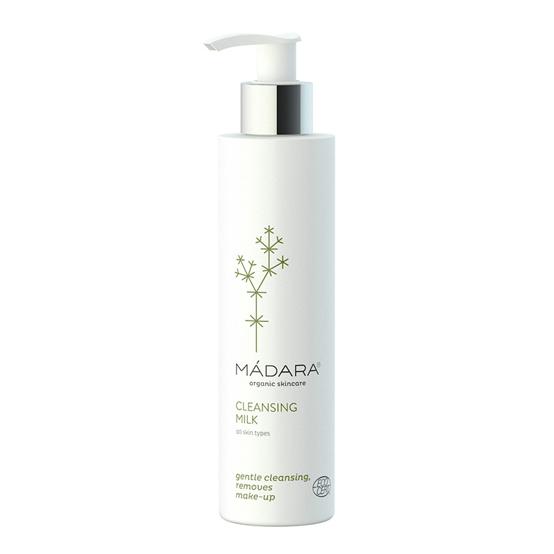Lapte demachiant cu iasomie pentru orice tip de ten (200 ml), Madara