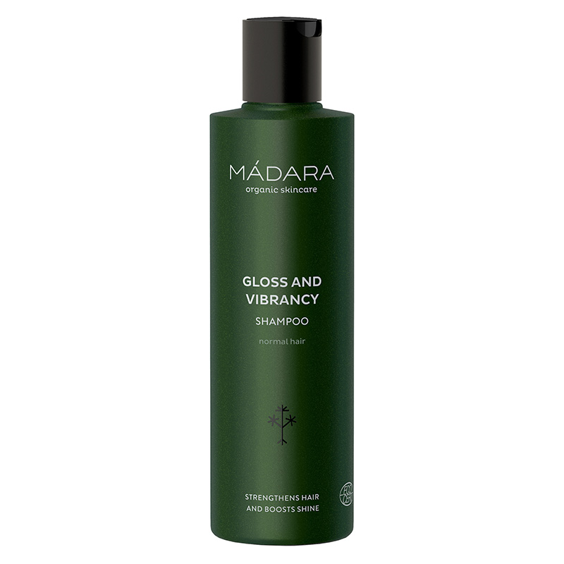 Sampon pentru stralucire Gloss Vibrancy pentru par normal (250 ml), Madara