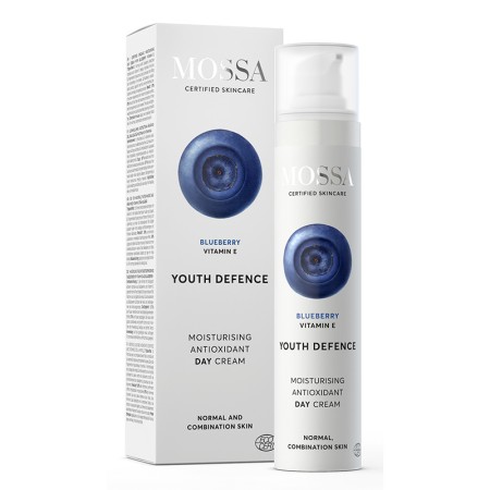 Youth Defence Crema hidratanta antioxidanta de zi pentru ten normal si mixt (50 ml), Mossa