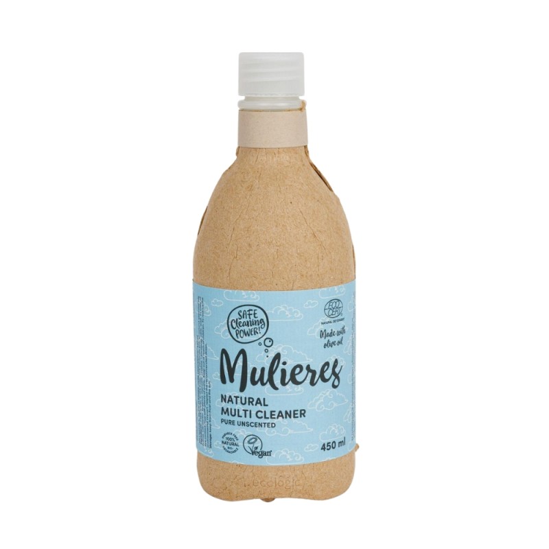 Detergent concentrat multi cleaner cu 99% ingrediente naturale fara parfum (450ml), Mulieres