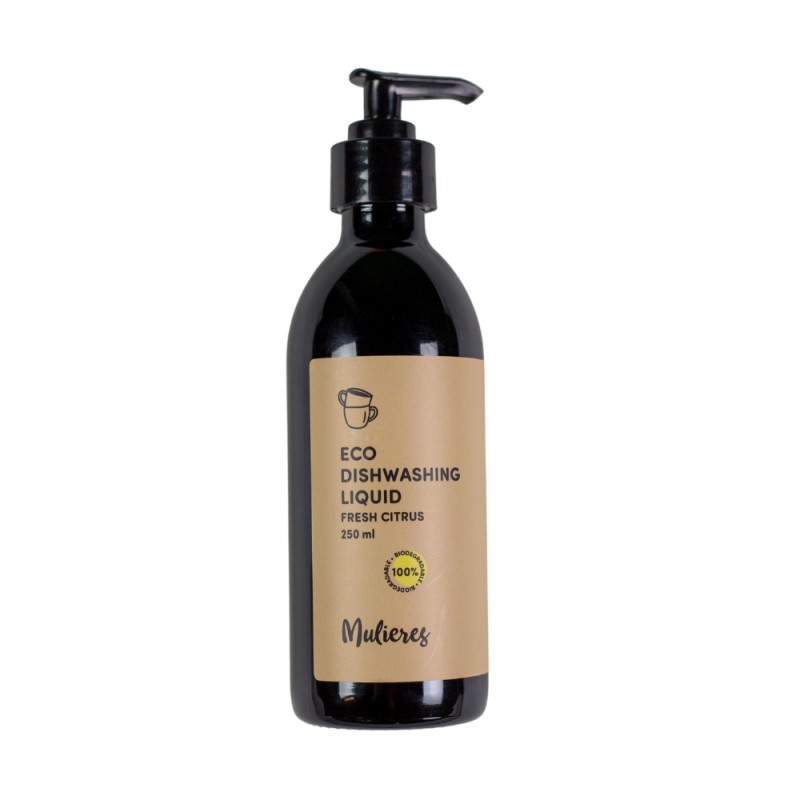 Detergent lichid vase 99.7% ingrediente naturale Fresh Citrus (250 ml), Mulieres