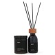 Set lumanare naturala si difuzor natural cu betisoare din trestie Berry (180ml+100ml), Mulieres
