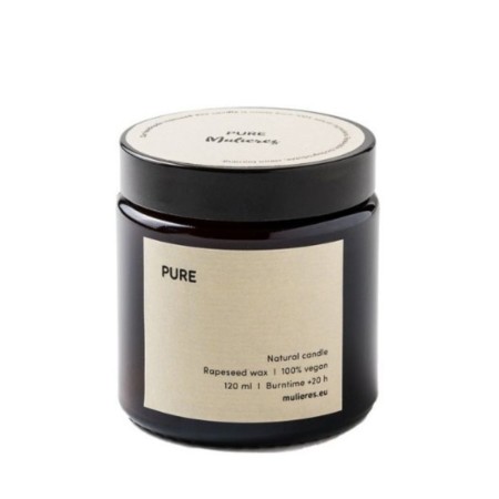 Lumânare naturală fără miros (120ml), Mulieres
