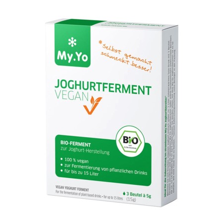 Ferment probiotic pentru iaurt bio vegan (15 grame), MyYo