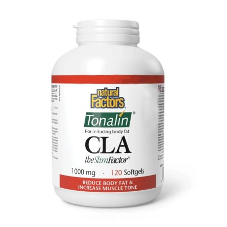 CLA Tonalin – The Slim Factor 1000 mg (120 capsule moi), Natural Factors