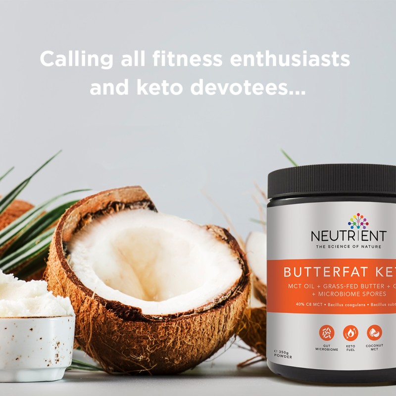 Butterfat Keto MCT Powder (350g), Neutrient