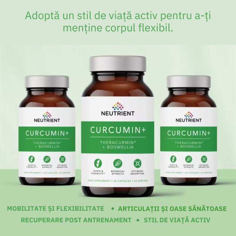 Curcumin Theracurmin Plus Boswellia Phytosome (60 capsule), Neutrient