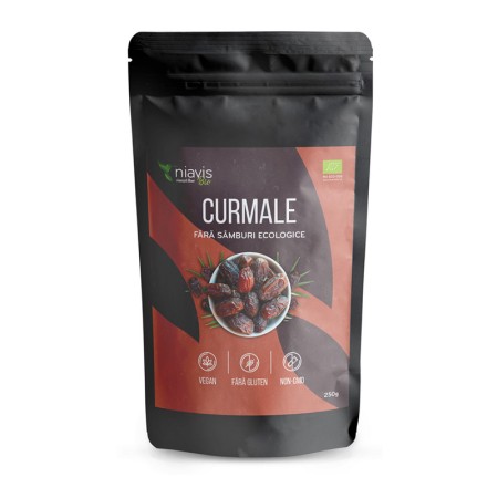 Curmale fara samburi ecologice/BIO (250 grame), Niavis