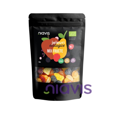 Jeleuri ecologice "Mix Fructe" (100 grame), Niavis
