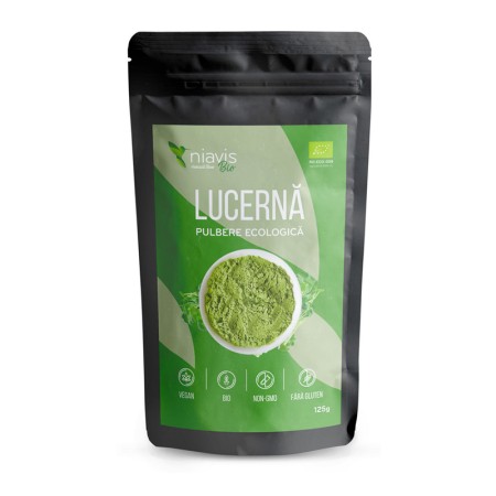 Lucerna pulbere ecologica/BIO (125 grame), Niavis