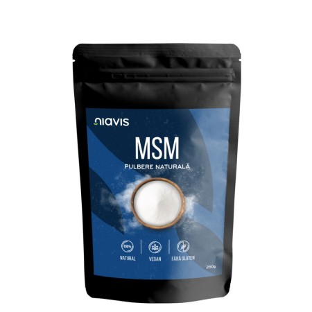 MSM pulbere 100% naturala (250 grame), Niavis