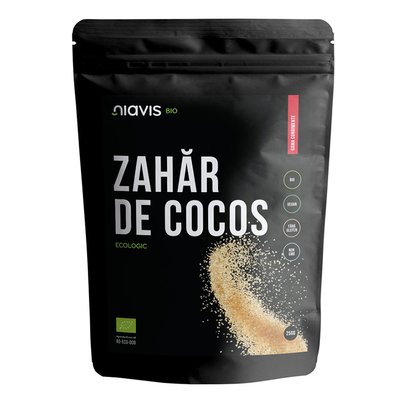 Zahar de cocos ecologic/BIO (250 grame), Niavis